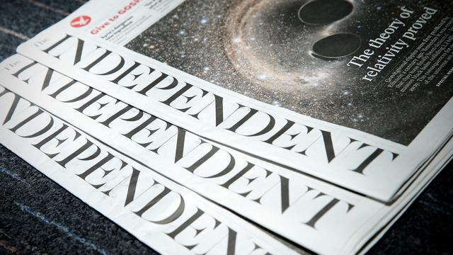 The Independent vend environ 60'000 exemplaires papier par jour. [Adrian Dennis]