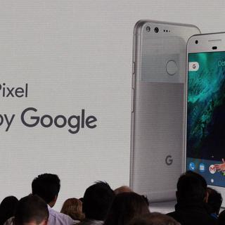 Présentation du nouveau smartphone Pixel de Google. [AFP - Glenn Chapman]