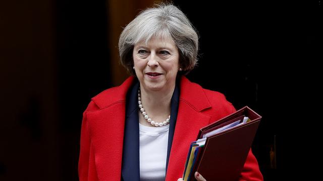 La Première ministre britannique Theresa May. [AP/Keystone - Kirsty Wigglesworth]