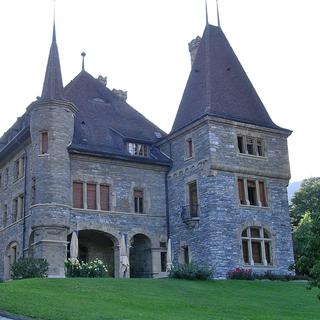 Le Château Mercier, à Sierre. [CC BY-SA 3.0 - Albins]