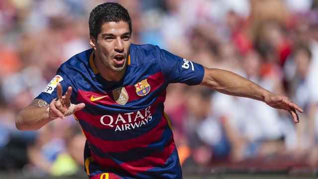 Luis Suarez a inscrit un triplé samedi après-midi. [Daniel Tejedor]