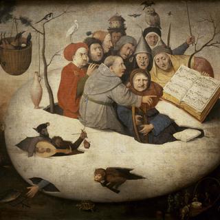 "Le Concert dans l'oeuf", par Jérôme Bosch (vers 1450 ou 1460-1516). [Roger-Viollet / AFP]