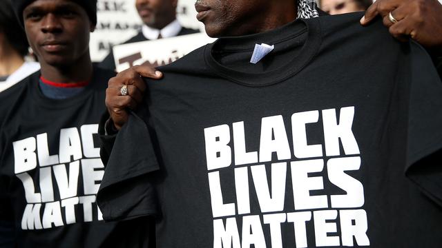 Mouvement de protestation du "Black Lives Matter", le 18 décembre 2014 à San Francisco. [AFP - Justin Sullivan]