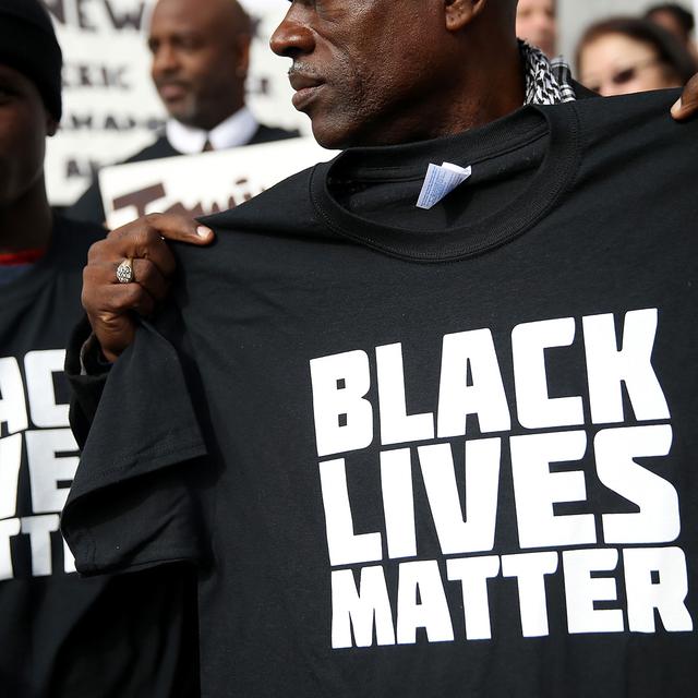 Mouvement de protestation du "Black Lives Matter", le 18 décembre 2014 à San Francisco. [AFP - Justin Sullivan]