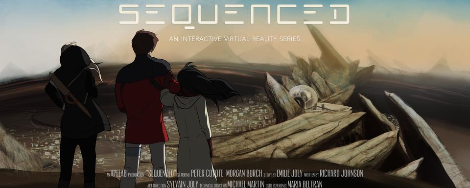 L'affiche de la série virtuelle interactive "Sequenced".
apelab.ch [apelab.ch]