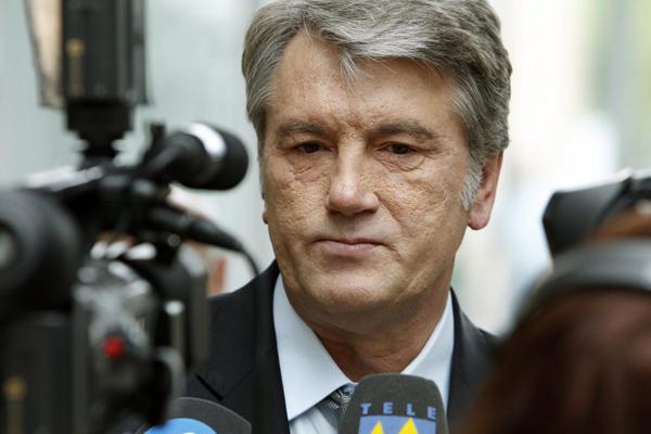 Chef de file de l'opposition ukrainienne, Viktor Iouchtchenko a été empoisonné pendant la campagne pour l'élection présidentielle de 2004. [Keystone]