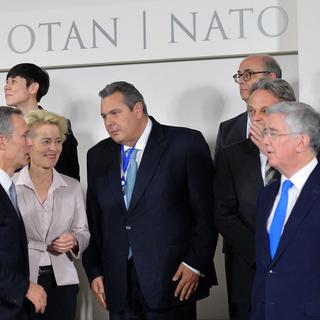 L'Allemagne, la Turquie et la Grèce ont demandé aux autres pays de l'OTAN leur accord pour une mission de surveillance en mer Egée. [Anadolu Agency/AFP - Dursun Aydemir]