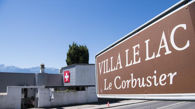 La Villa le Lac à Corseaux (VD) figure désormais sur la liste du patrimoine mondial de l'UNESCO. [Jean-Christophe Bott]