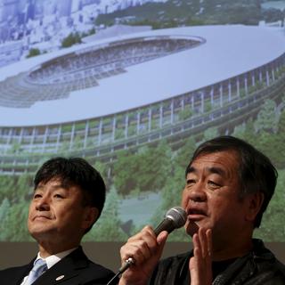 Le Japon a dû revoir à la baisse le projet de stade olympique pour les JO 2020, le premier étant jugé trop coûteux. [Reuters - Yuya Shino]