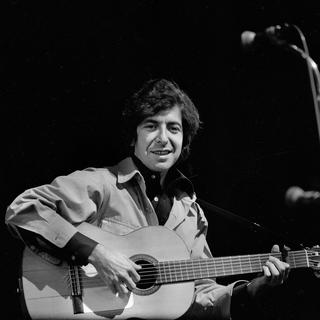 Leonard Cohen, en 1970. [AFP - P. Ullman]