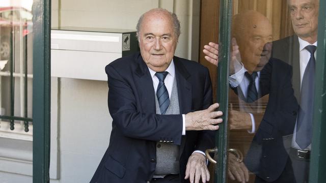 Sepp Blatter espère voir sa suspension réduite par le TAS. [Laurent Gillieron]