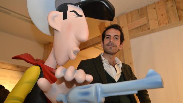 Julien Berjeaut, alias Jul, est l'auteur du nouvel épisode de Lucky Luke. [AFP - Georges Gobet]