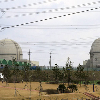 La centrale nucléaire coréenne de Kori. [EPA/Keystone - Barbara Walton]