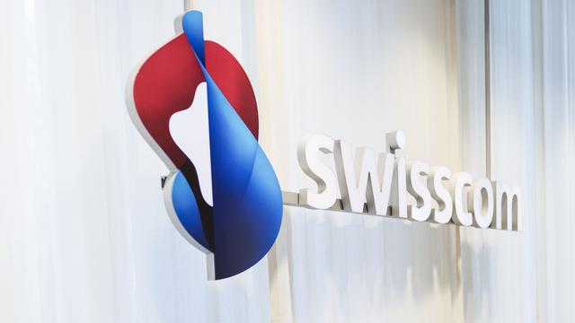 Swisscom revoit ses prévisions économiques à la hausse d'ici la fin de l'année 2016. [Keystone - Christian Beutler]