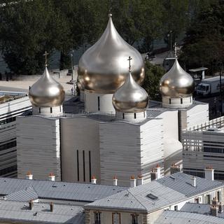 Le nouveau centre orthodoxe russe à Paris. [AP Photo/Keystone - Christophe Ena]