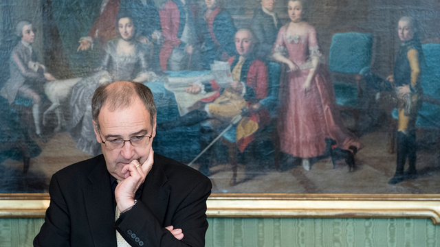 Le conseiller fédéral Guy Parmelin. [Keystone - Peter Schneider]