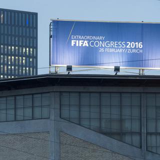 L'élection du nouveau président de la FIFA se tient à Zurich. [EPA/Keystone - Ennio Leanza]