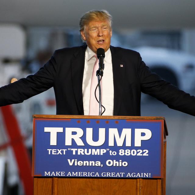 Donald Trump espère profiter du nouveau "Super Tuesday" pour accroître son avance. [key - AP Photo/Gene J. Puskar]