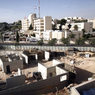 Image d'un bâtiment en construction à Jérusalem-Est. (photo d'illustration)