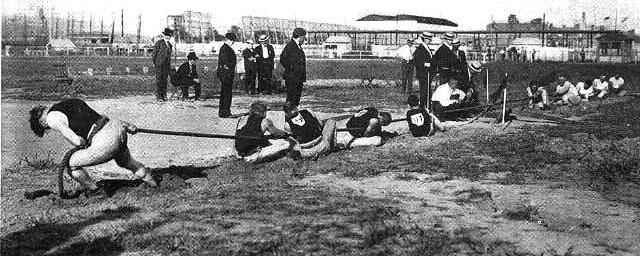 Epreuve lors des olympiades de 1904 à Saint-Louis [Wikipédia]