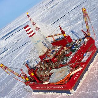 Plateforme offshore russe Prirazlomnaya. [RIA Novosti/AFP - Alexei Danichev]