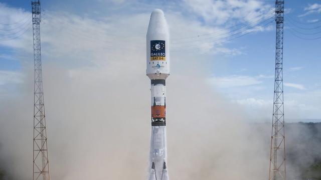 Le lancement des satellites Galileo depuis Kourou, en Guyane française. [EPA/Keystone - JM Guillon]