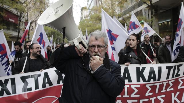 Les journalistes grecs avaient déjà mené une grève mercredi. [Anadolu Agency - Ayhan Mehmet]