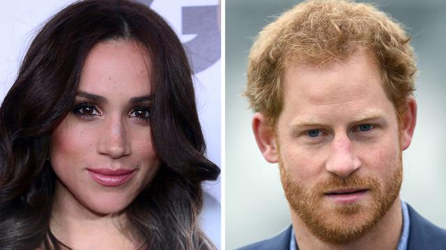 L’actrice américaine Meghan Markle et le prince Harry. [AFP - Frederic J. Brown - Justin Tallis]