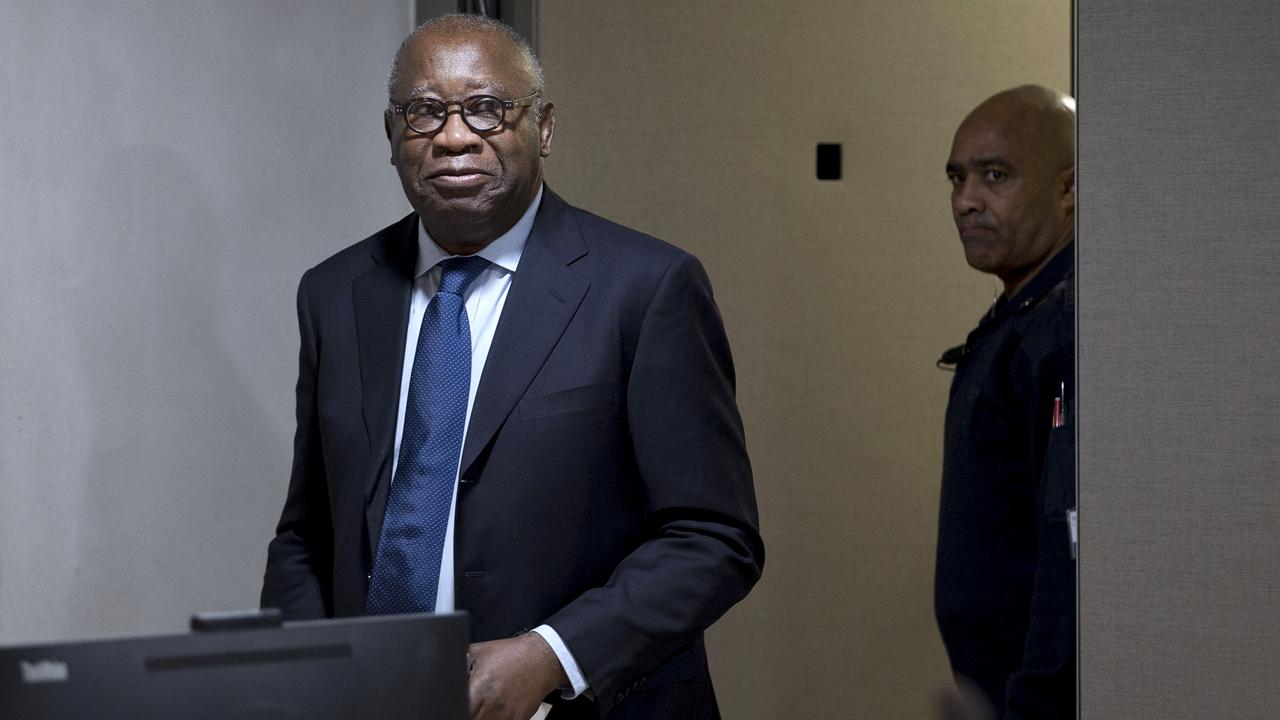 L'ancien président ivoirien Laurent Gbagbo à son arrivée devant la CPI. [Peter de Jong/Pool]