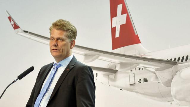 Harry Hohmeister, nouveau CEO de Swiss. [Keystone - Walter Bieri]