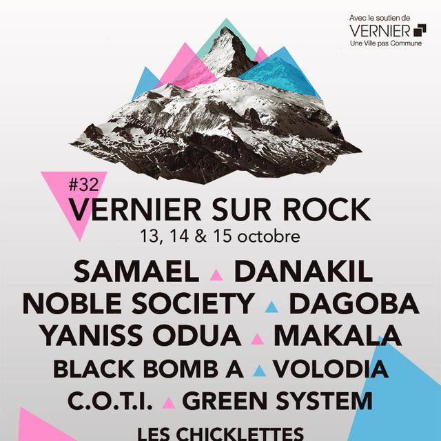 L'affiche du Vernier sur Rock 2016. [verniersurrock.ch]
