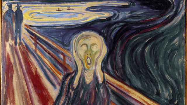 "Le cri" Peinture de Edvard Munch (1863-1944). [AFP - Luisa Ricciarini]