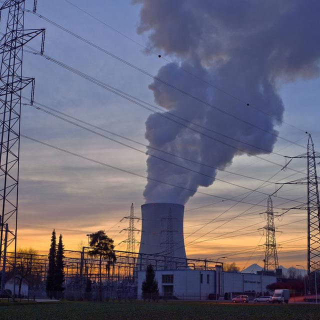 La centrale de Gösgen, dans le canton de Soleure. [Keystone - Martin Ruetschi]