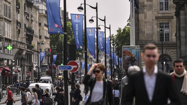 Les rues de Paris quelques heures avant le lancement de l'Euro. [Sputnik/AFP - Vladimir Pesnya]