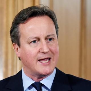 Le Premier ministre britannique David Cameron. [EPA/KEYSTONE - ANDY RAIN/POOL]
