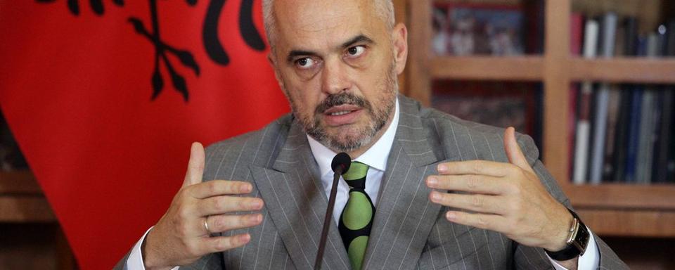 Le Premier ministre albanais, Edi Rama. [EPA/Keystone]