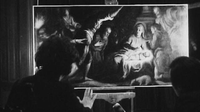 Nativité de Palma le Jeune au Musée d'art et d'histoire de Genève, 1969. [RTS]