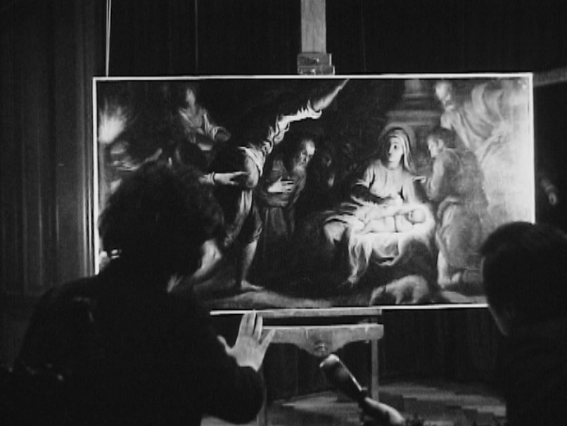 Nativité de Palma le Jeune au Musée d'art et d'histoire de Genève, 1969. [RTS]