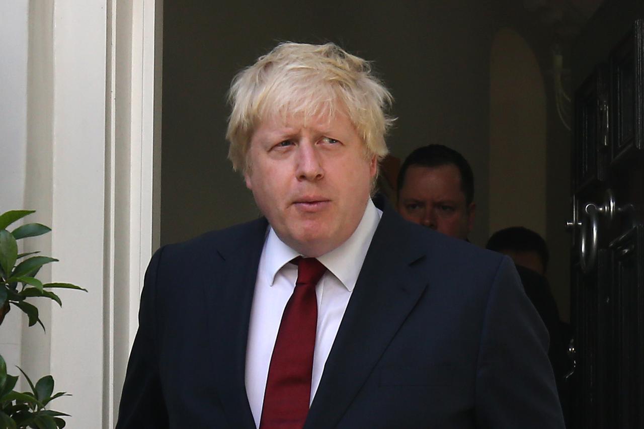 Boris Johnson était le favori des bookmakers pour succéder à David Cameron. [AFP - Justin Tallis]