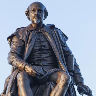 Une statue de Shakespeare. [Eurasia Press/Photononstop/AFP]