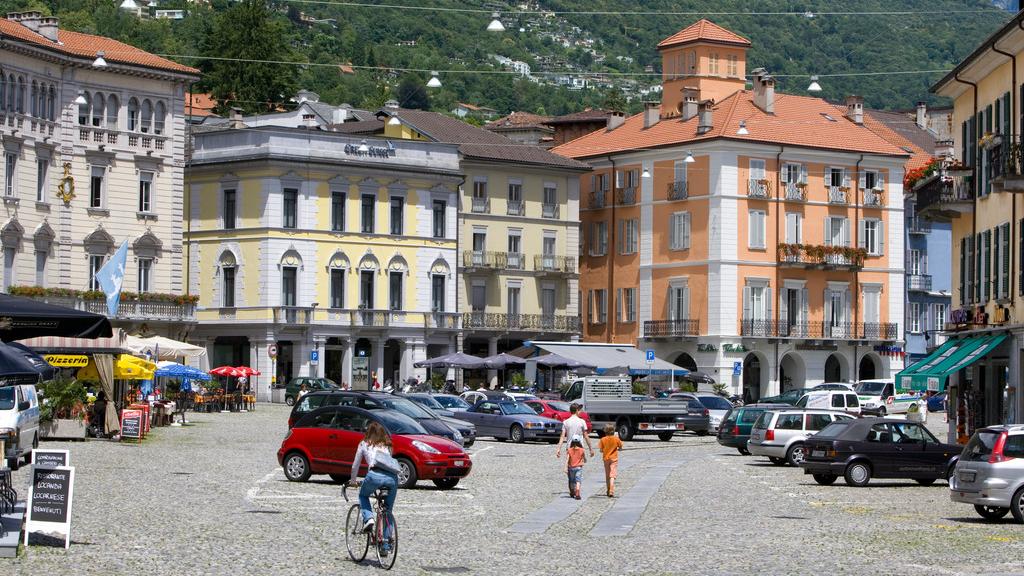 La Piazza Grande à Locarno. [Keystone - Martin Rütschi]