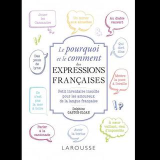La couverture du livre "Le pourquoi et le comment des expressions françaises". [Larousse]