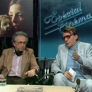 Christian Defaye (à droite) et Jean-Jacques Lagrange en 1982. [RTS]
