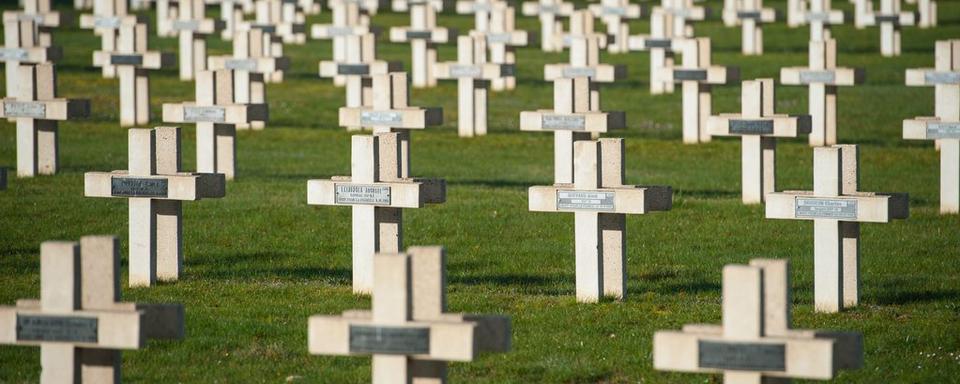 La bataille de Verdun a eu lieu du 21 février au 19 décembre 1916. [EPA/Keystone - Nicolas Bouvy]