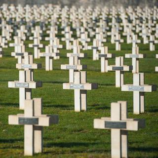 La bataille de Verdun a eu lieu du 21 février au 19 décembre 1916. [EPA/Keystone - Nicolas Bouvy]