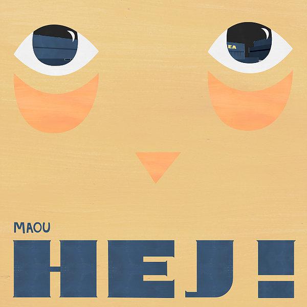 La couverture de "Hej!" de Maou. [Hélice Hélas]