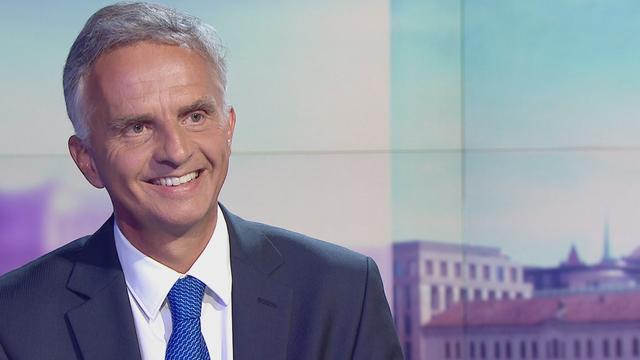 Didier Burkhalter durant "Pardonnez-moi".