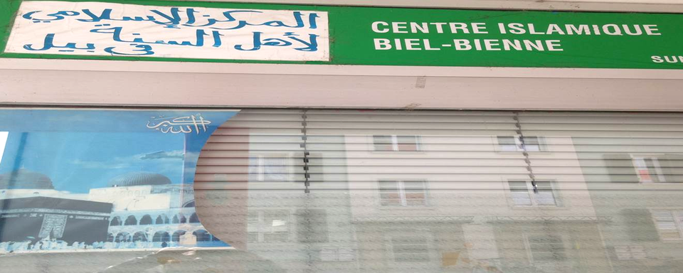 Le Centre islamique de Bienne. [RTS - Ludovic Rocchi]