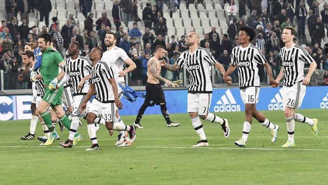 Les Turinois ont remporté leur cinquième Scudetto de rang. [Keystone - Marco Andrea]