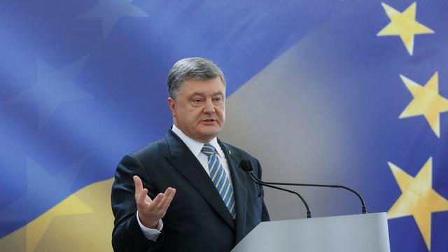 Le président ukrainien Petro Porochenko. [Reuters - Valentyn Ogirenko]